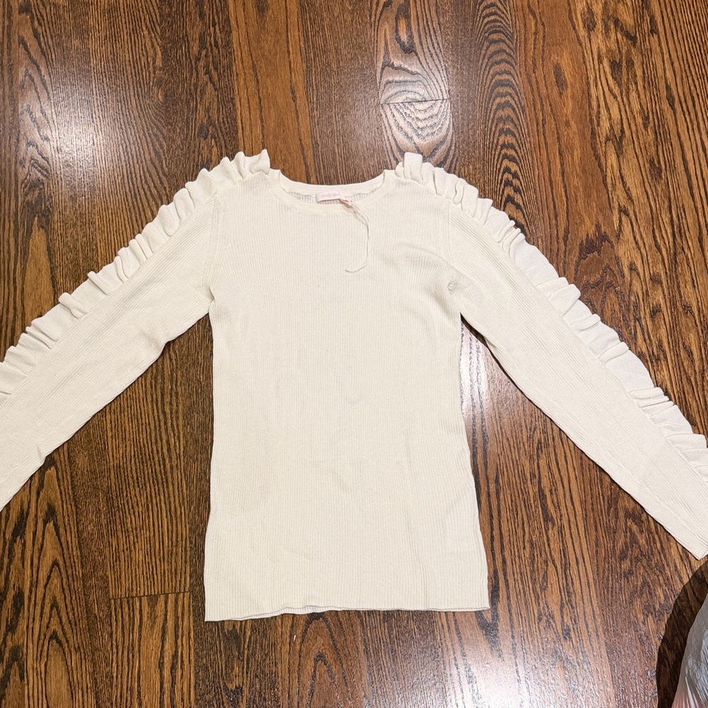 See By Chloe Ivory Knit Top